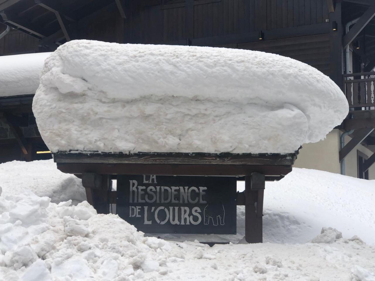 מגב La Residence De L'Ours מראה חיצוני תמונה